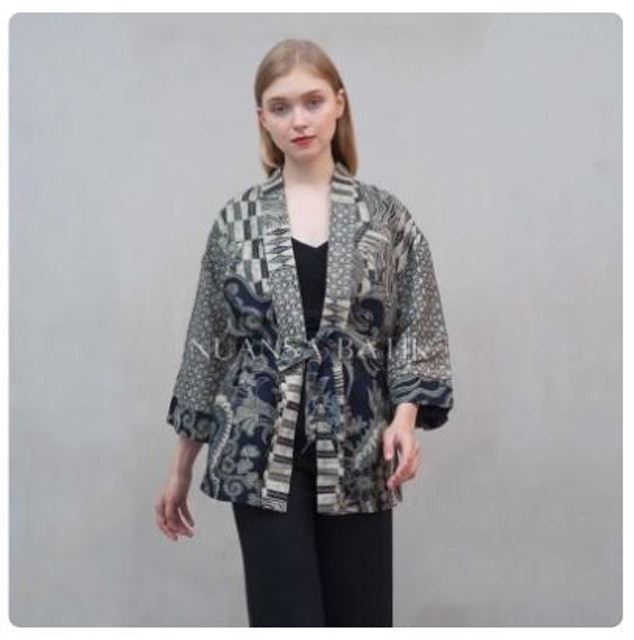 Nuansa Batik Kimono Batik Cap 1