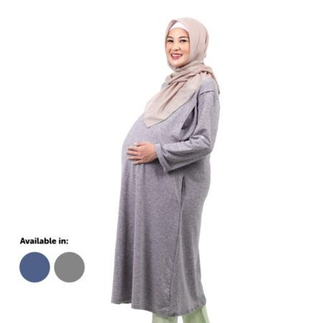 Mama’s Choice Maternity Oversized Home Dress 1