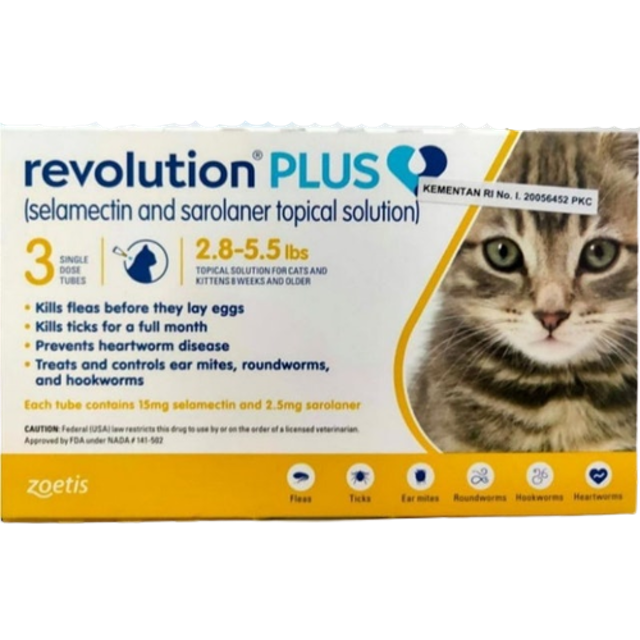 Zoetis Revolution Plus for Cats 1