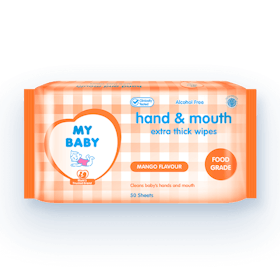 Barclay Products MY BABY Hand and Mouth Extra Thick Wipes  1