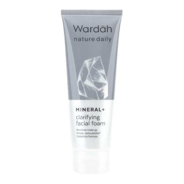 Wardah Nature Daily Mineral+ Clarifying Facial Foam 1