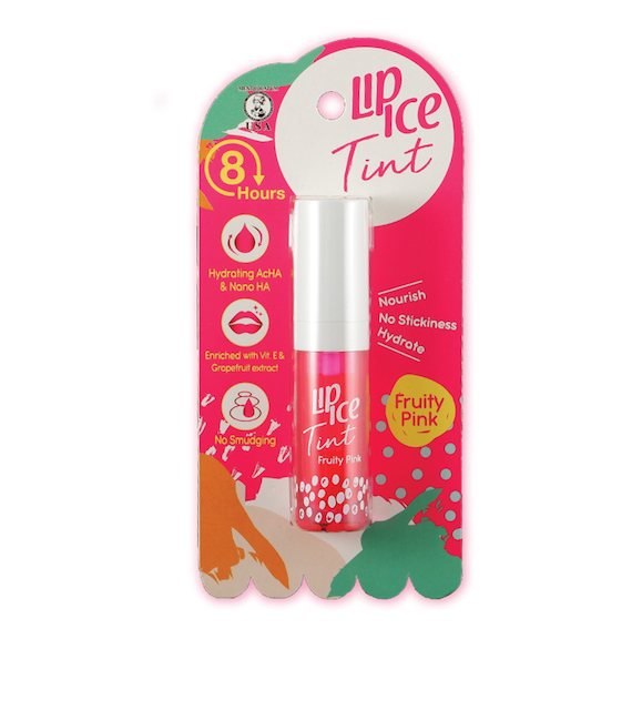 Rohto Lip Ice Tint Fruity Pink 1