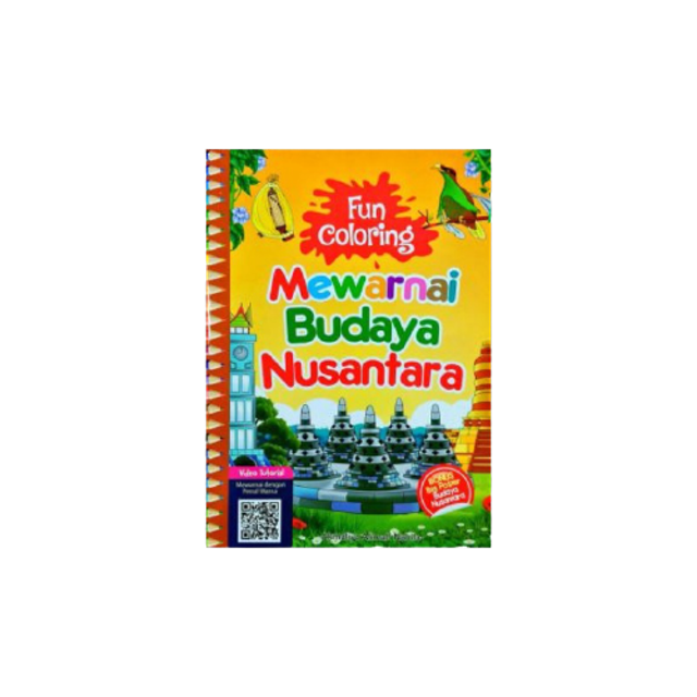 Cikal Aksara Fun Coloring Mewarnai Budaya Nusantara 1