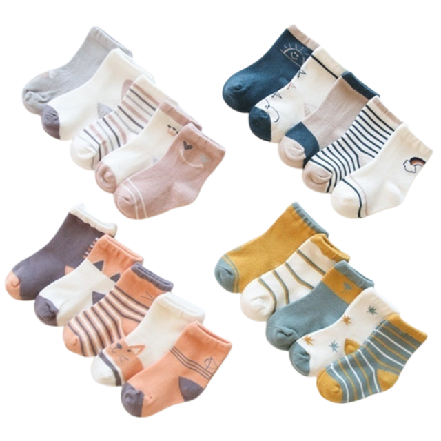 Leleoncare Kaos Kaki Bayi Anak Karakter 1