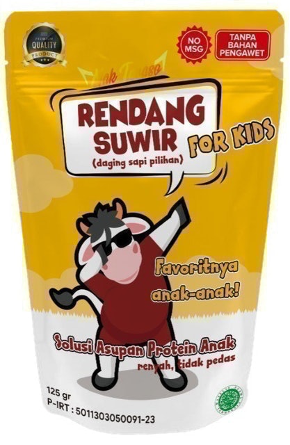 Nak Taraso Rendang Suwir for Kids 1