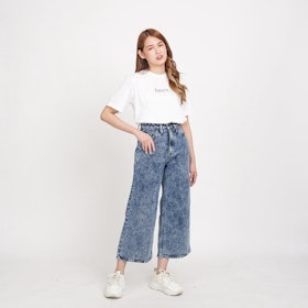 10 Rekomendasi Celana Kulot Jeans Terbaik (Terbaru Tahun 2022) 4