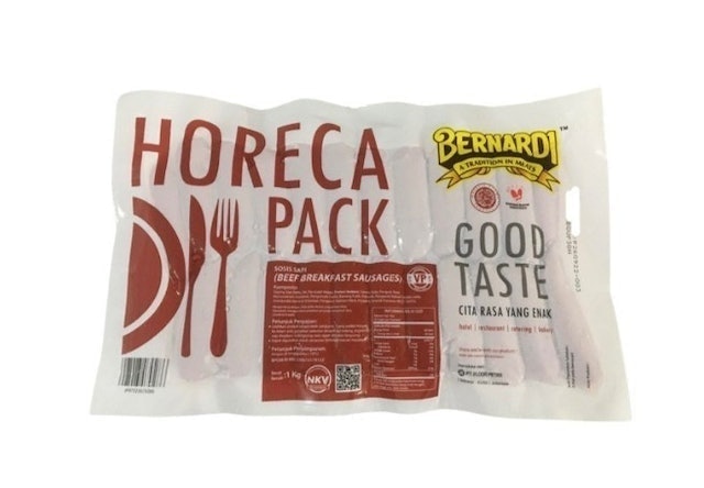 Bernardi Horeca Pack Beef Breakfast Sausages 1