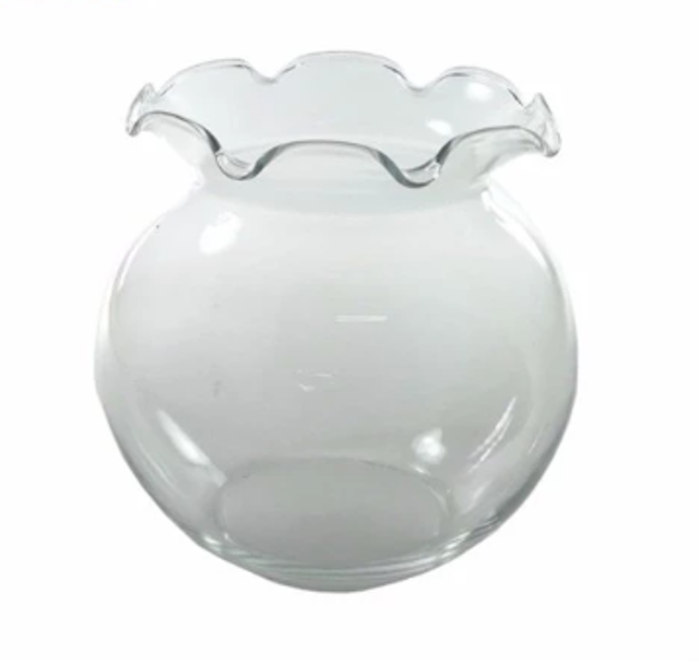 DLX Aquarium Fish Bowl Small 1,5 liter 1