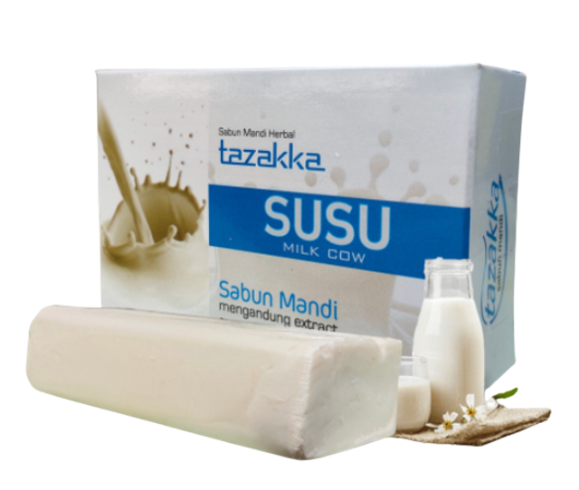 Tazakka Sabun Mandi Herbal Susu 1