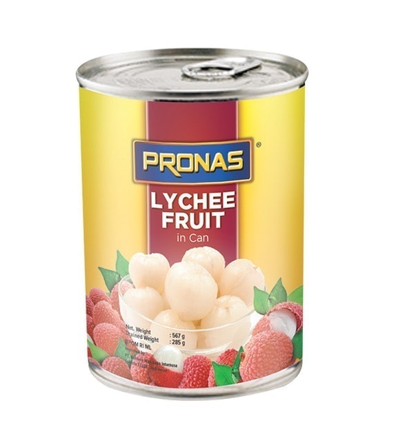 Pronas Lychee Fruit in Can 1