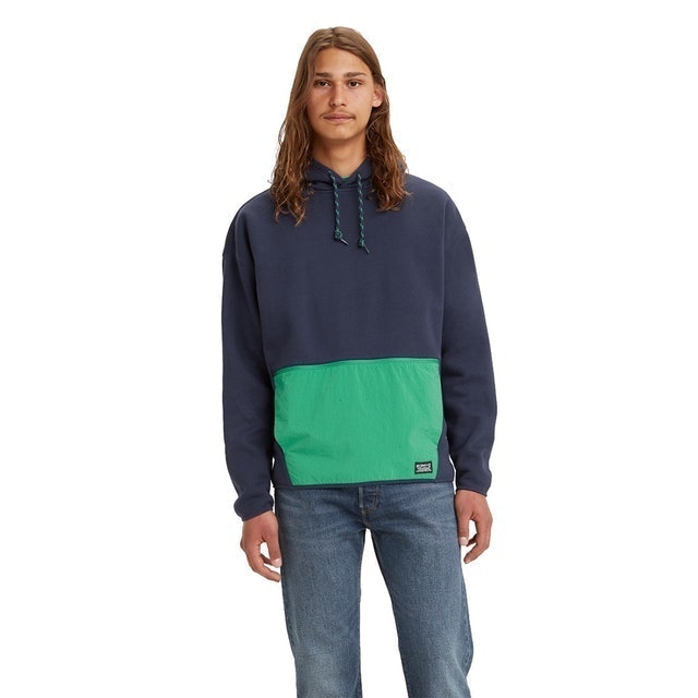 Levi Strauss & Co Levi's Utility Hoodie Peacoat 1