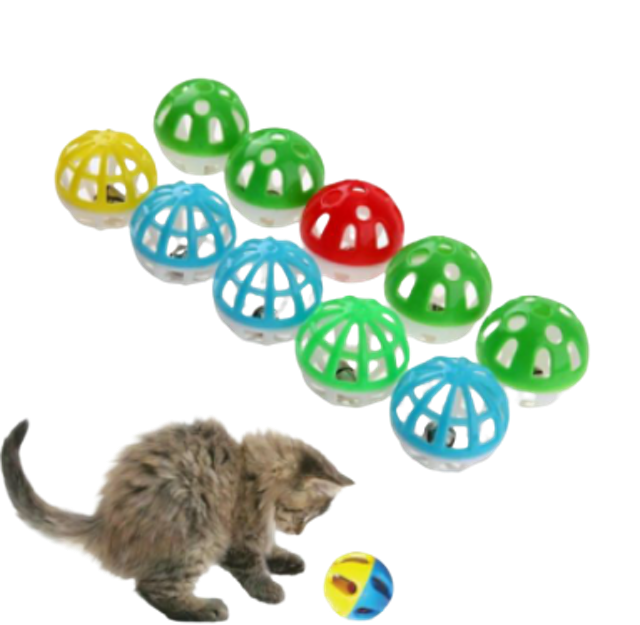 Bola Lonceng Mainan Kucing 1