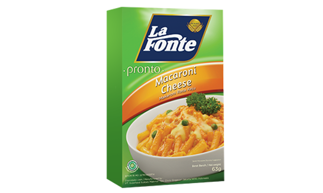 Indofood La Fonte Pronto - Macaroni Cheese 1