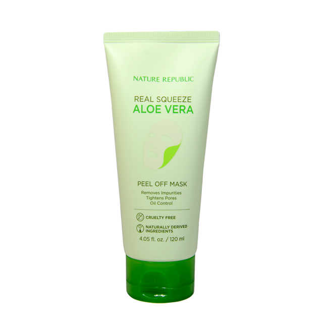 Nature Republic Real Squeeze Aloe Vera Peel Off Mask 1