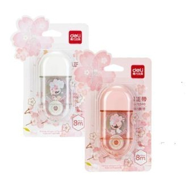 Deli Correction Tape Design Sakura 1
