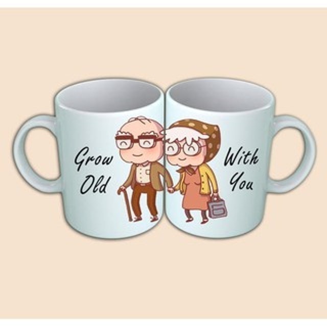 Mug Couple Grow Old With You 1