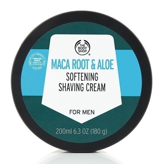 The Body Shop  Maca Root & Aloe Softening Shaving Cream 1