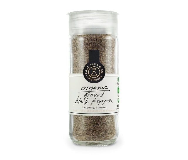 East Java & Co Organic Ground Black Pepper 1