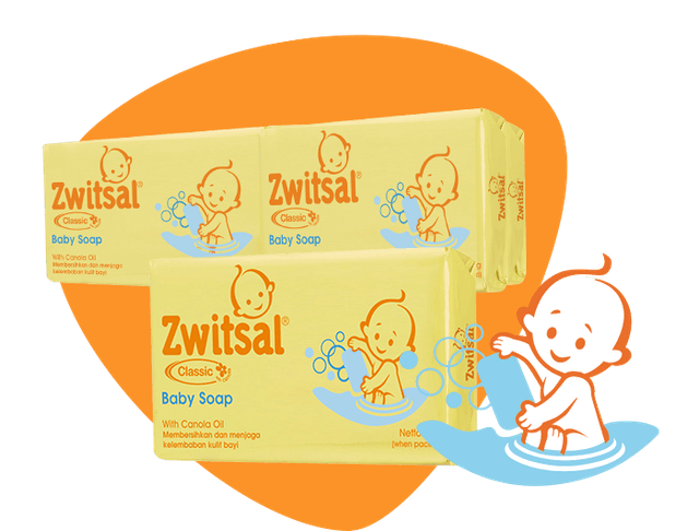 Unilever Zwitsal Baby Bar Soap Classic 1