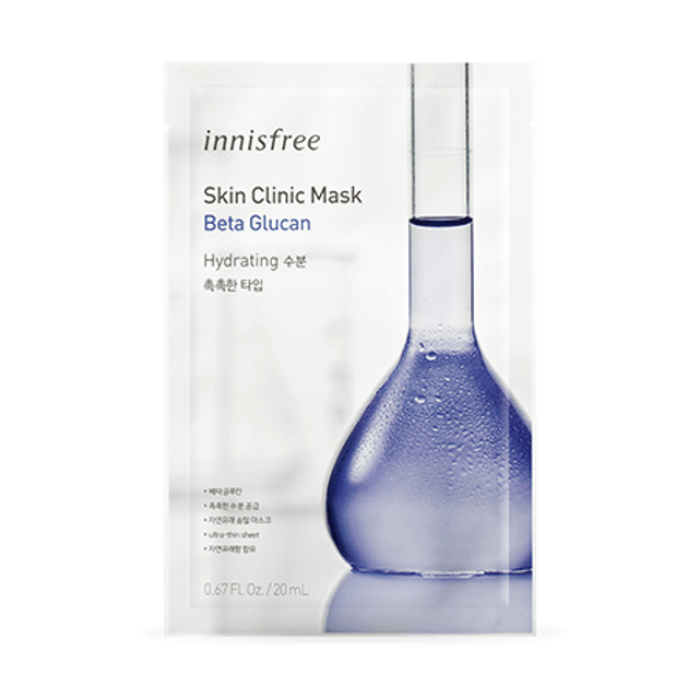Innisfree Skin Clinic Mask – Beta Glucan 1