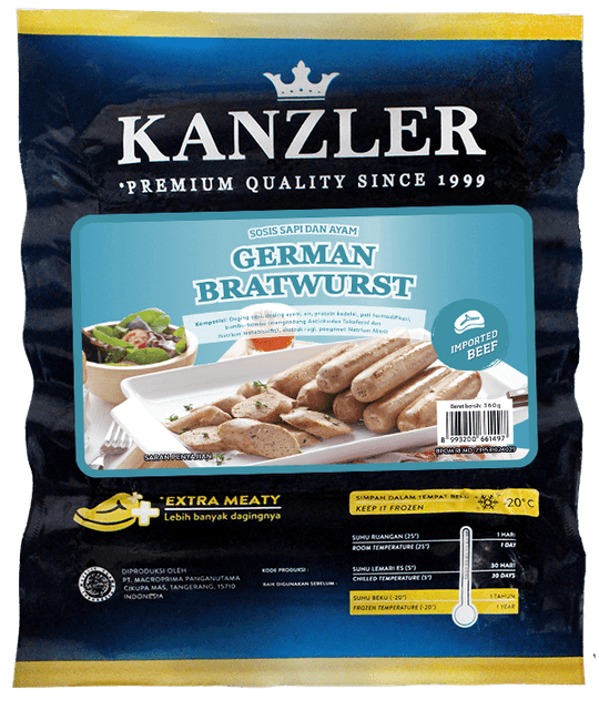 Kanzler - Cimory Indonesia  German Bratwurst 1