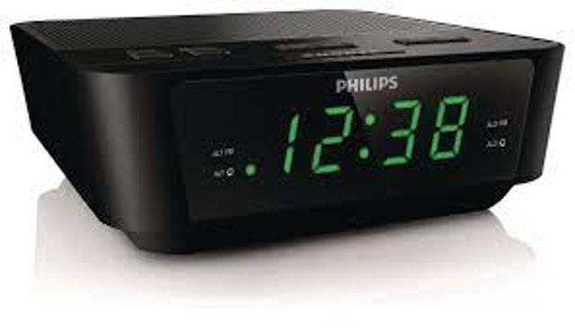 Philips Digital Tuning Alarm Clock FM Radio 1