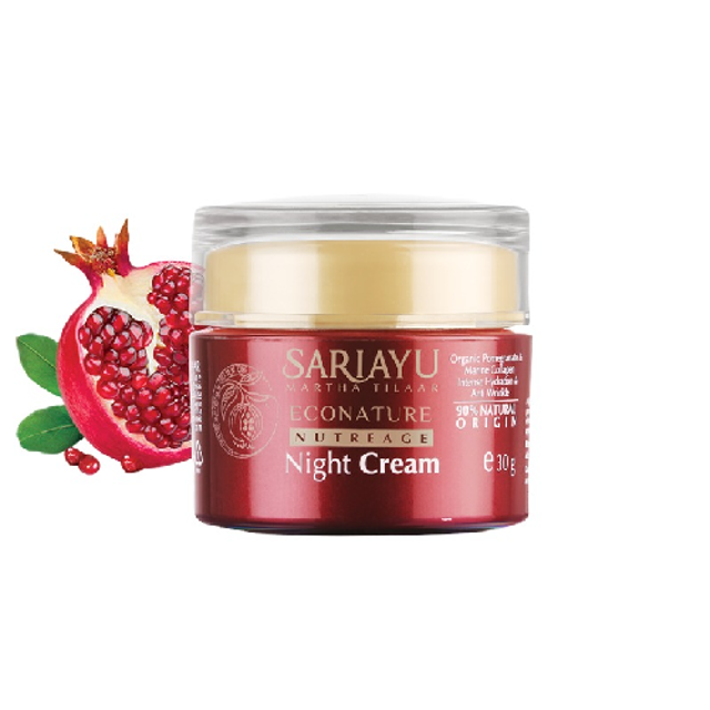 Martina Berto Sariayu Econature Nutreage Night Cream 1