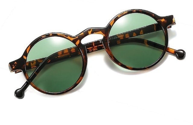 Berrybarton Sunglasses Bulat Retro Anti UV400 1