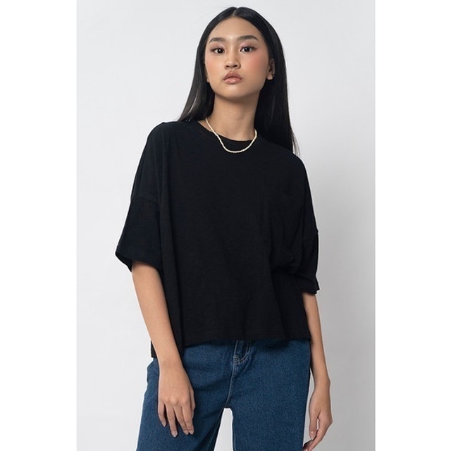 Cottonink Kaos Wanita Black Minami 1