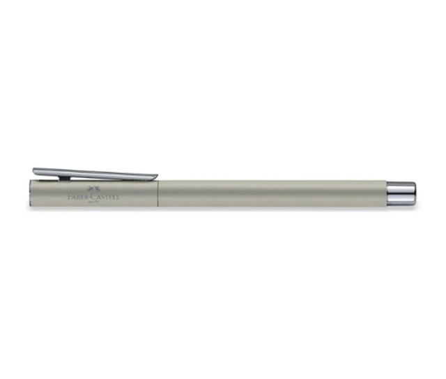 Faber-Castell Neo Slim Fountain Pen Matte Stainless Steel 1