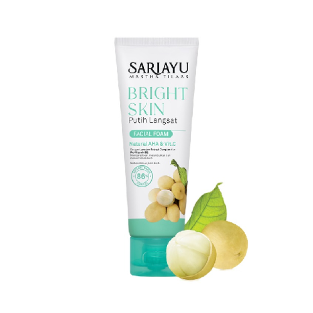 Martina Berto Sariayu Bright Skin Putih Langsat Facial Foam 1