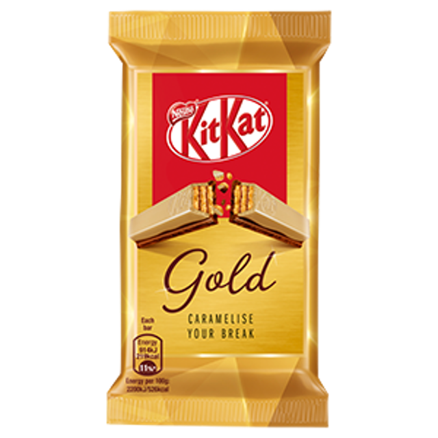 Nestlé KitKat 4 Finger - Gold  1