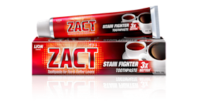 Lion Wings Zact Stain Fighter Toothpaste 1