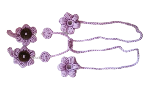 Min.crochet7 Strap Masker Rajut 2-in-1 Konektor Masker Hijab 1