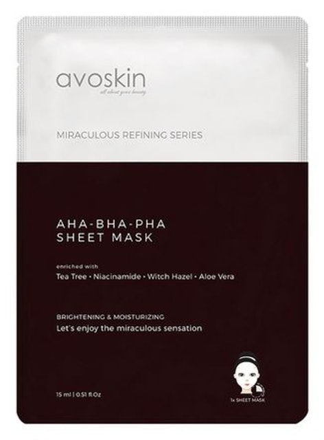 Avoskin Miraculous Refining AHA-BHA-PHA Sheet Mask 1