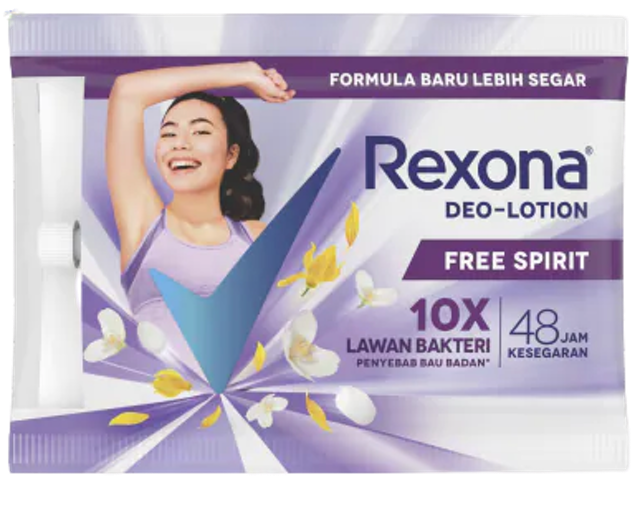 Unilever Rexona Free Spirit Deo Lotion 1
