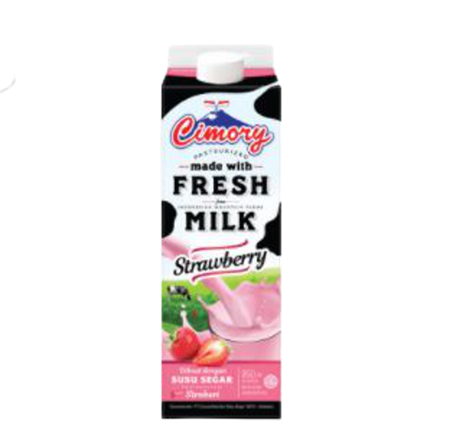 Cimory Fresh Milk Strawberry 1