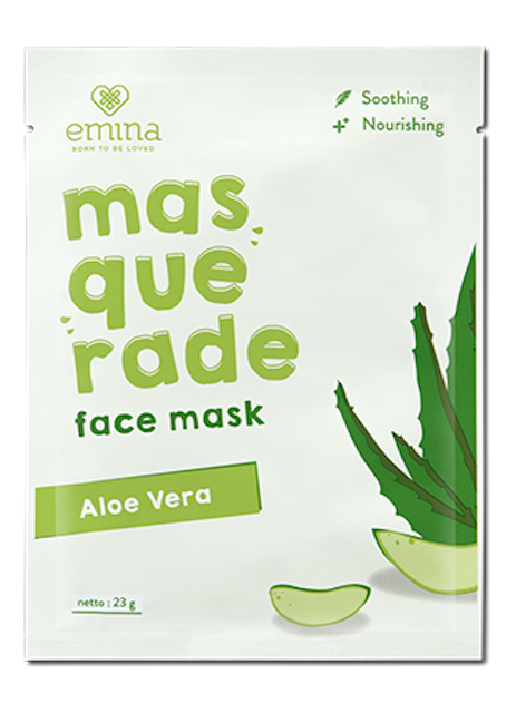 Emina Cosmetics Masquerade Face Mask Aloe Vera 1