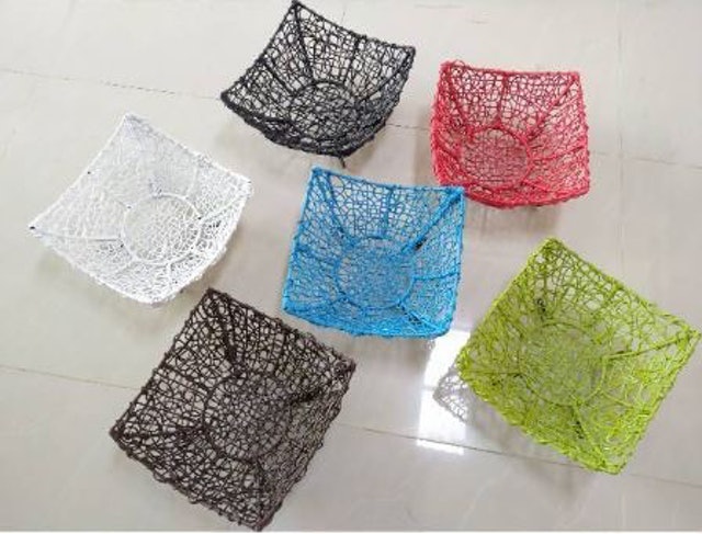 Keranjang Buah Rotan Sintetis 1