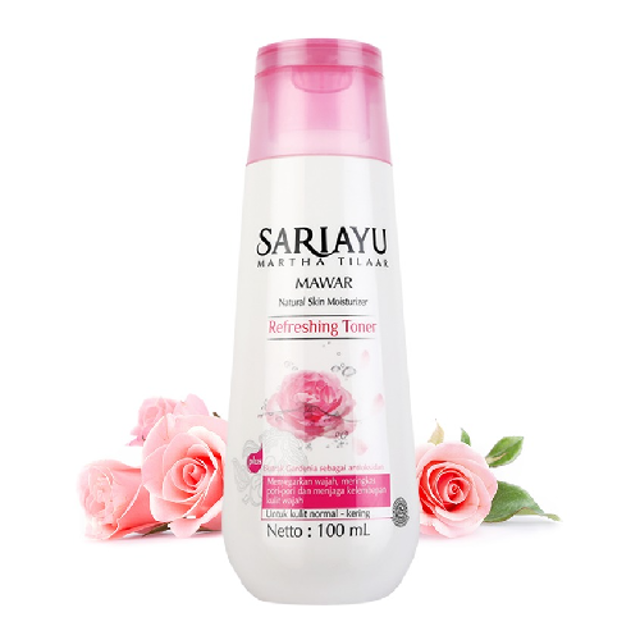 Martina Berto Sariayu Mawar Refreshing Toner 1