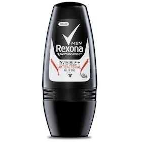 Unilever Rexona Men Invisible + Antibacterial All in One Roll On 1