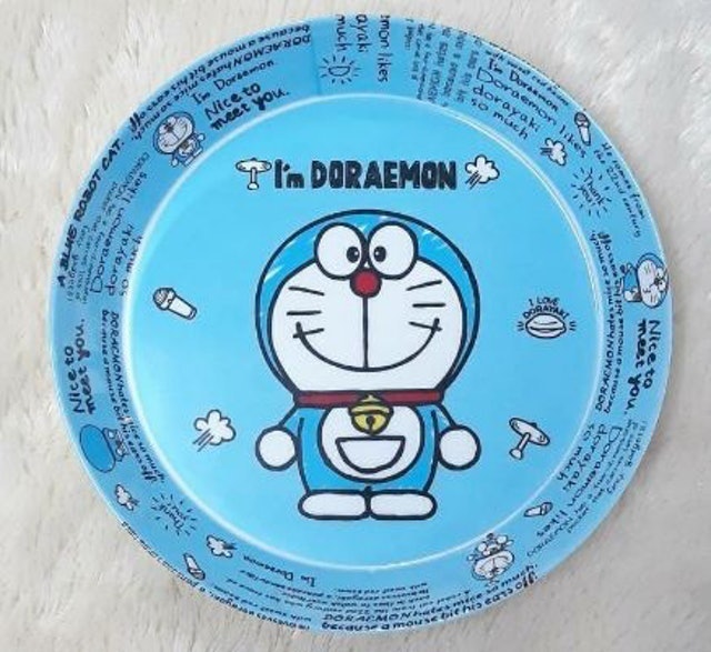 Piring Melamin Cekung Doraemon 1