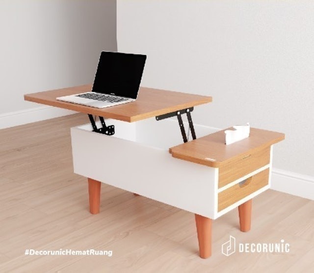 Decorunic Luna Lift Up Table – Meja Tamu Minimalis 1