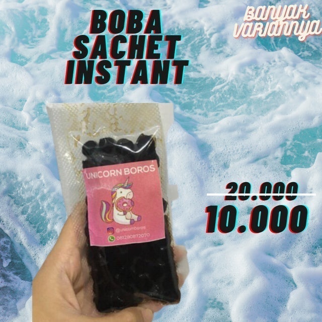 Boba Sachet Instan 1