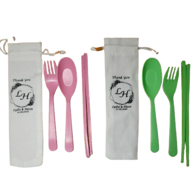 Souvenir Sendok Garpu Sumpit Pouch Blacu 1