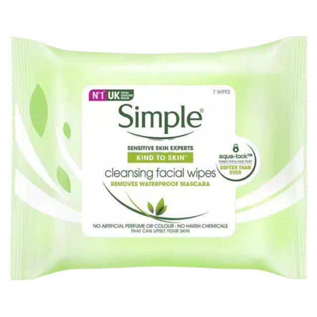 Simple  Kind To Skin Cleansing Facial Wipes  1
