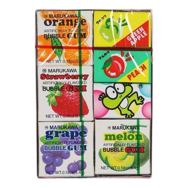 Marukawa Confectionery 7 Pack Bubble Gum 1
