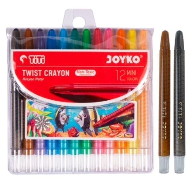 Joyko TiTi Twist Crayon Putar Mini 12 1