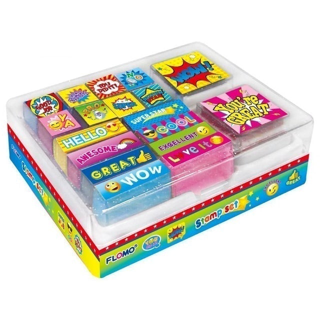 Flomo Fun School Stamp Set 1