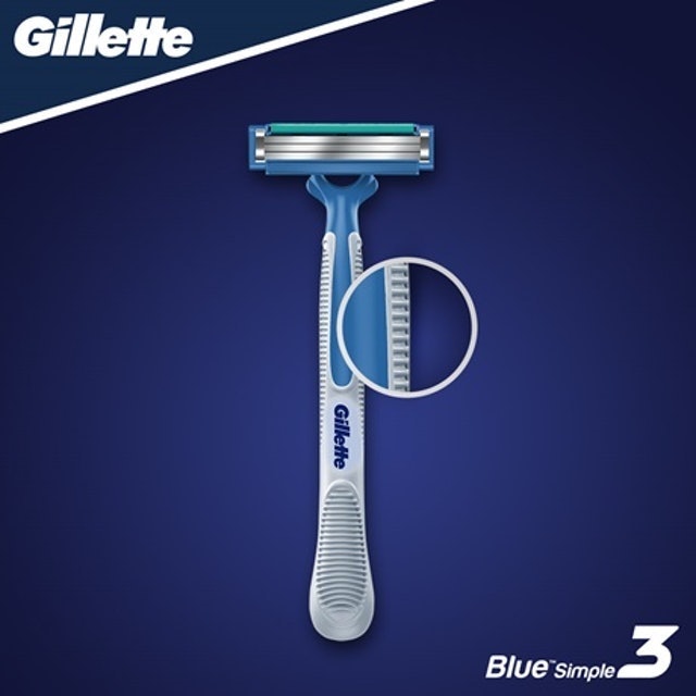 P&G  Gillette Blue Simple3 1